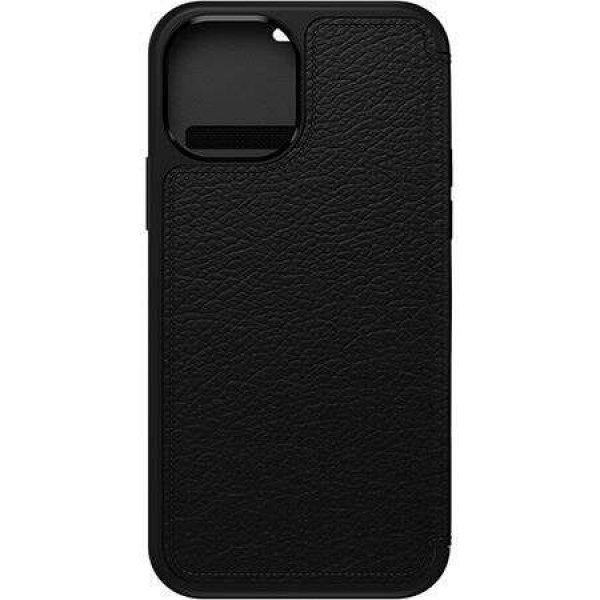 OtterBox Strada iPhone 12/12 Pro flip tok fekete (77-65420)