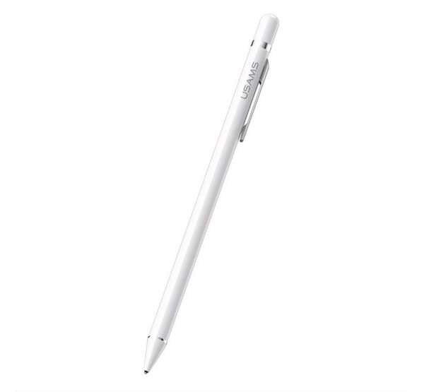 USAMS érintőképernyő ceruza (univerzális, aktív, kapacitív, LED jelzés)
FEHÉR