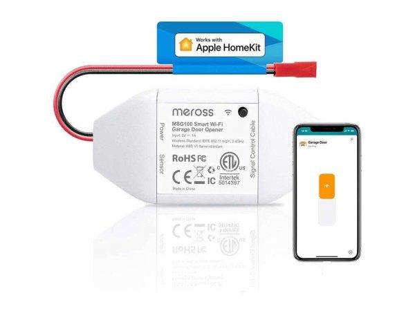 Meross Smart WiFi Garázskapu nyitásérzékelő (MSG100HK)