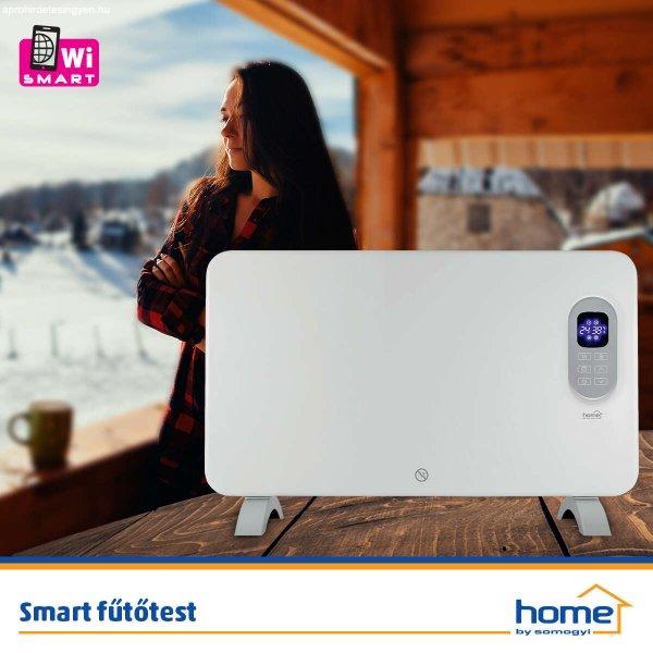 Home by Somogyi fk410, Home elektromos fűtőpanel 1000w/500w, wifi-s Tuya smart
app-pal, wifi-s hősugárzó fk 410wifi