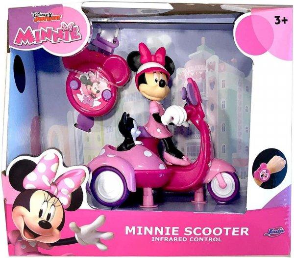 Jada Toys - Disney: Minnie egeres távirányítós IRC robogó 16cm cicával