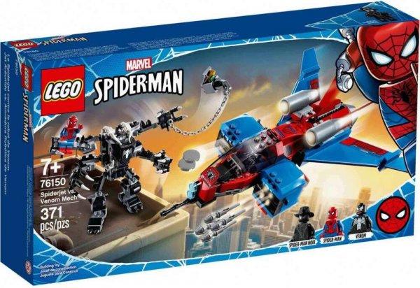 Lego Marvel 76150 Spiderjet Venom robotja ellen