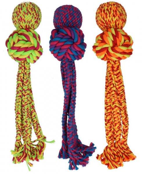KONG Wubba csipogós kötéljáték  XL kutyajáték kötelek