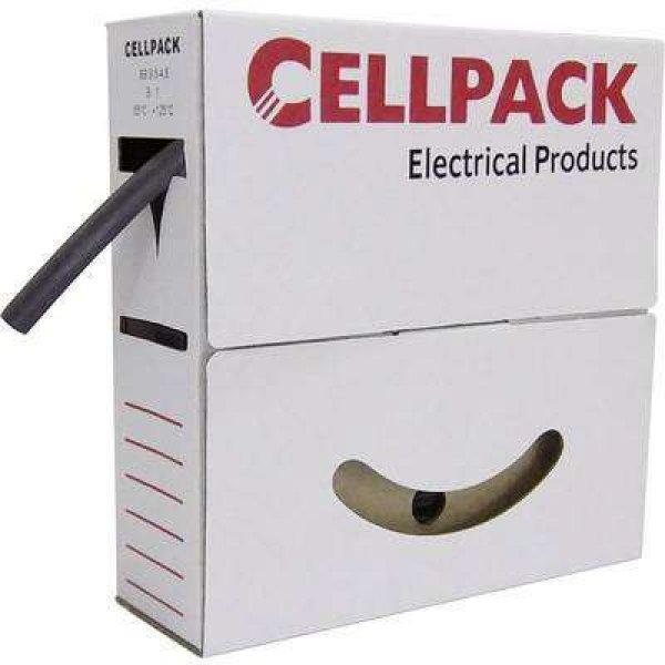 CellPack 127118 Zsugorcső ragasztó nélkül Fekete 9 mm Zsugorodási
arány:3:1 10 m