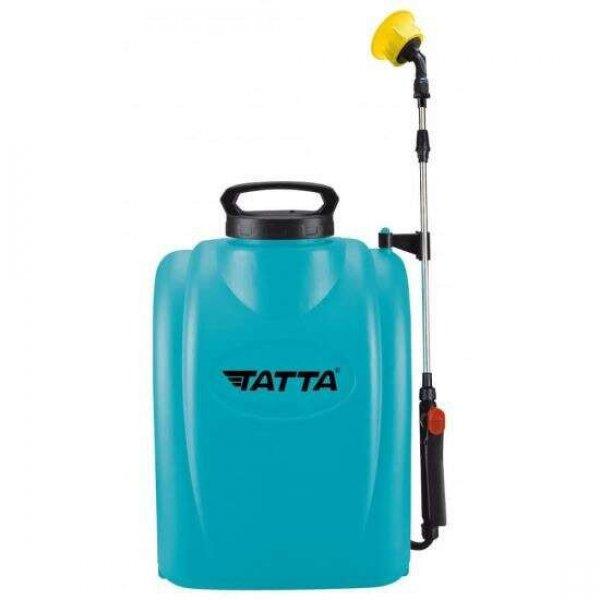 Tatta permetező pumpa, spriccelő, kerti, hátizsák típusú, 12V 8 Ah
akkumulátor, 1A töltő, 16 liter, kék