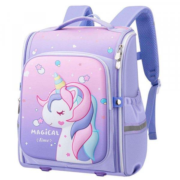 Dollcini, elegáns iskolatáska, hátizsák, stílusos hétköznapi táska,
Travel, College iskolai táska,425422, lila