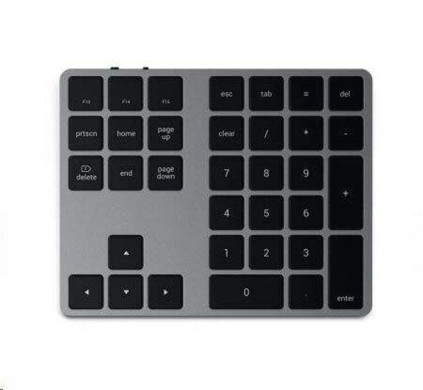 Satechi Aluminum Bluetooth Extended Keypad asztroszürke