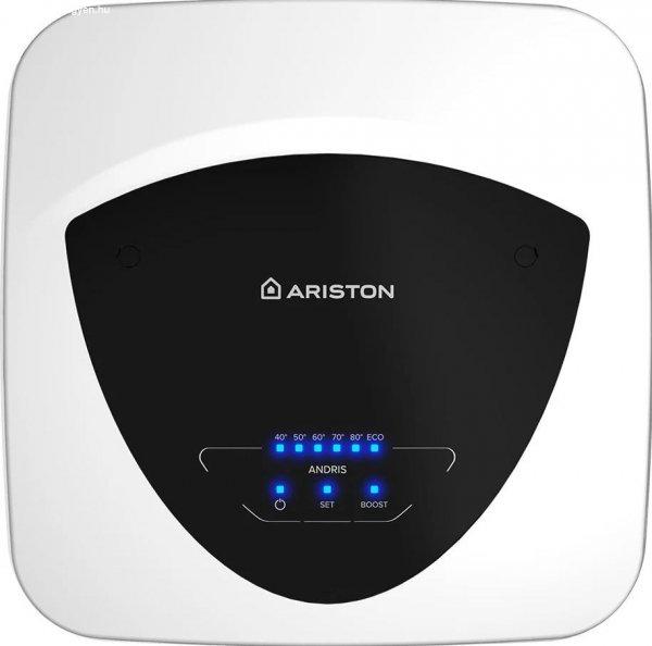 Ariston ANDRIS ELITE 10U/5 EU, 10 l-es villanybojler, mosogató alá
szerelhető, titánium bevonat, LCD kijelző