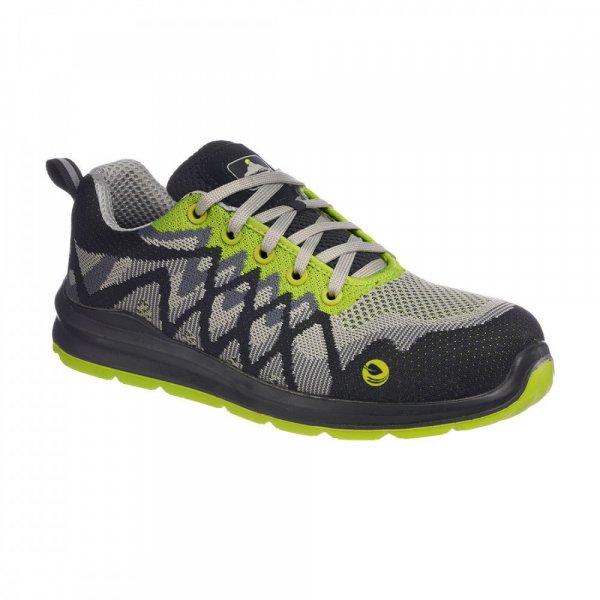 Portwest Compositelite Eco Runner munkavédelmi cipő S1P (fekete/sárga 45)