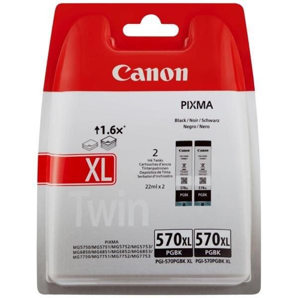 Canon PGI-570PGBK XL Twin Black tintapatron