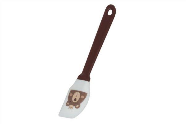 Maci mintás műanyag nyelű szilikon spatula