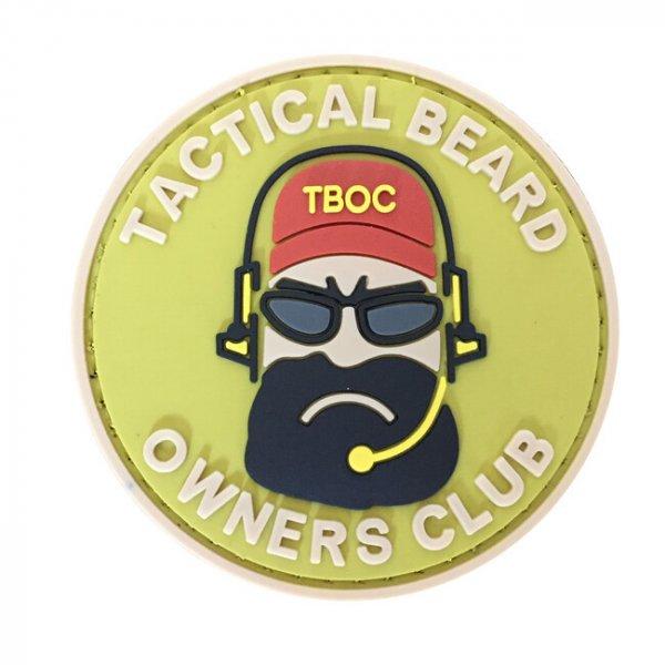 WARAGOD Tapasz 3D Tactical Beard Owners Club 6cm