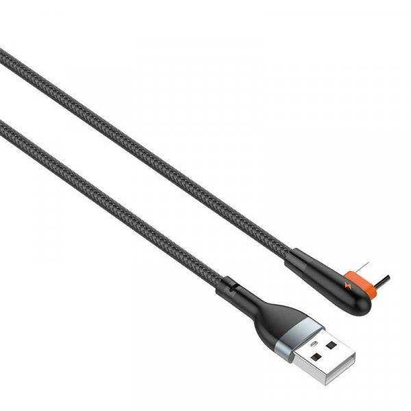 USB kábel to USB-C LDNIO LS561, 2.4A, 1m fekete