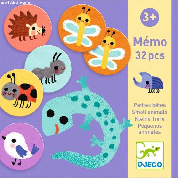 Kis állatok - Memória játék - Memo Small animals - DJ08254
