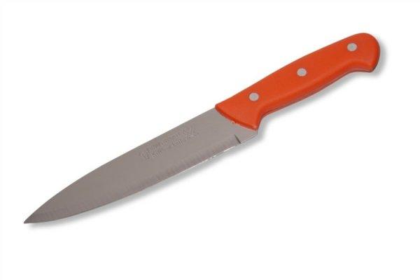 28 cm-es színes műanyag nyelű konyhai kés