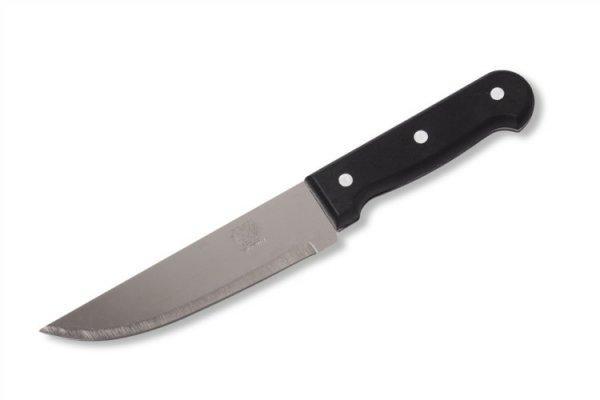 27 cm-es fekete nyelű konyhai kés