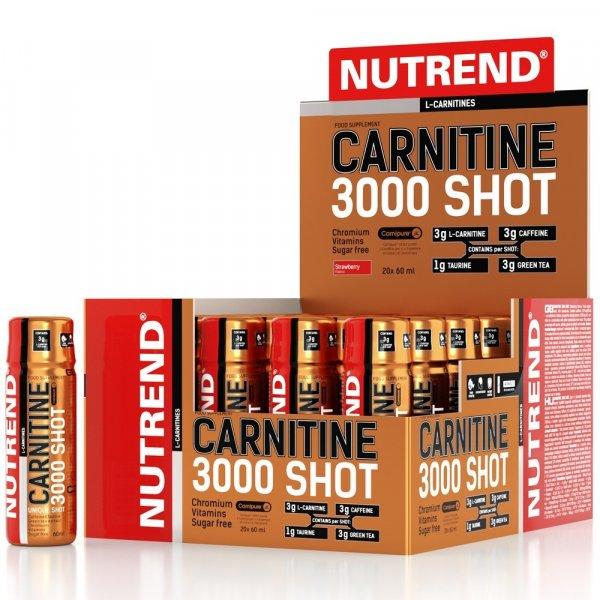 Nutrend Carnitine 3000 Shot 1 karton (60mlx20db)