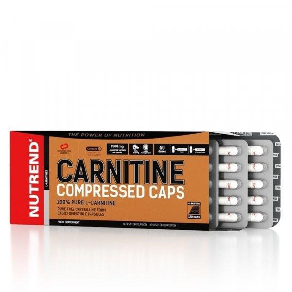Nutrend Carnitine Compressed Caps - 120 Kapszula