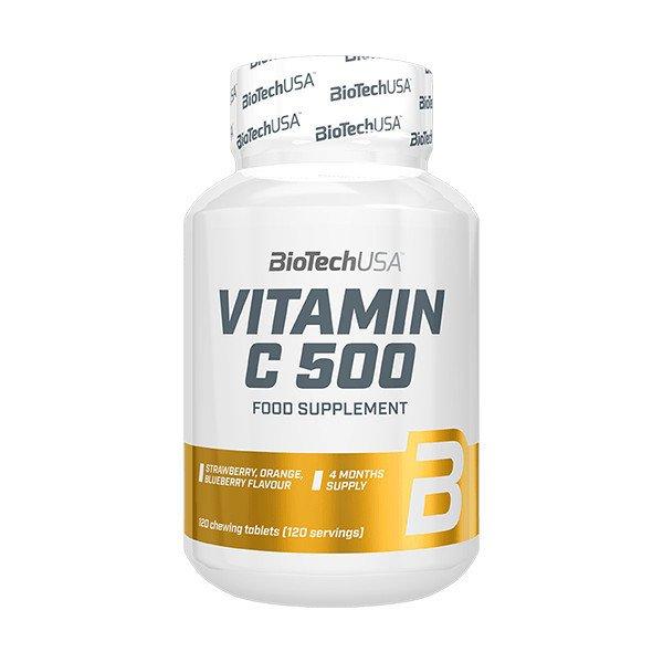 Biotech Vitamin C 500 120 rágótabletta