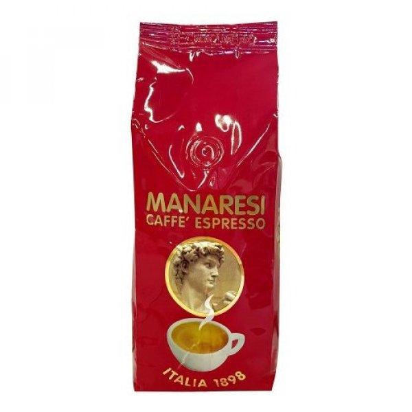 Caffé Manaresi Espresso Rosso kézműves szemes kávé 250g