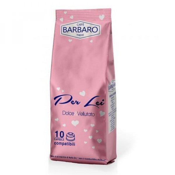 Caffé Barbaro Per Lei "a Női kávé" Dolce Gusto 10 kávékapszula