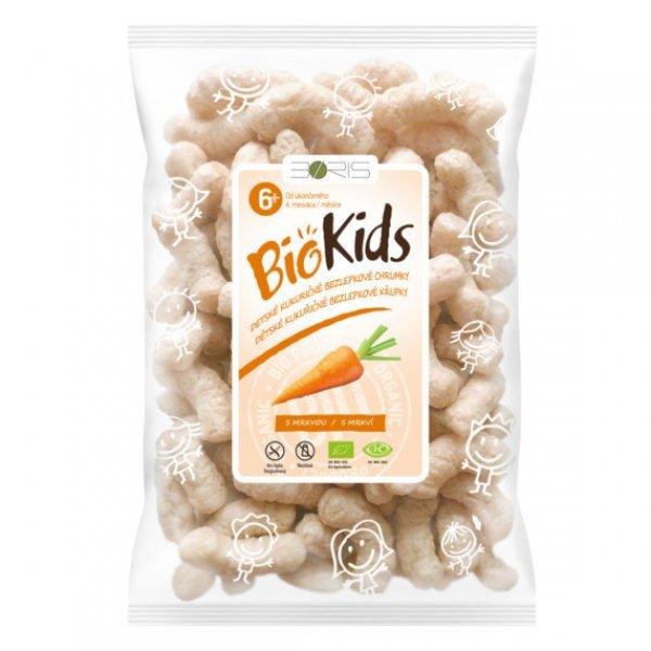 BIO BioKids Extrudált Kukorica Snack - Sárgarépás 55g