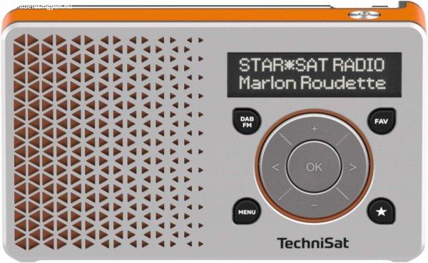 TechniSat DigitRadio 1 Rádió - Ezüst/Narancs
