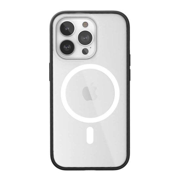 Woodcessories Clear Apple iPhone 14 Pro Max MagSafe Tok - Átlátszó/Fekete