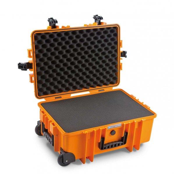 B&W Type 6700 SI Fotós bőrönd - Narancs