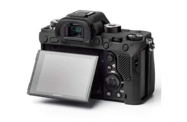 EasyCover Szilikon tok Sony A9/A7R 3 Fényképezőgéphez - Fekete