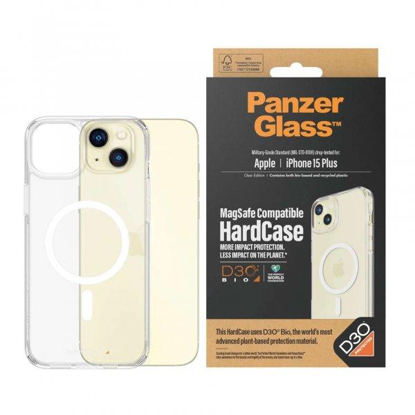 PanzerGlass D3O HardCase Apple iPhone 15 Plus Magsafe Tok - Átlátszó