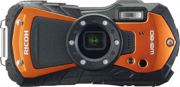 Ricoh WG-80 Vízálló digitális fényképezőgép - Fekete/Narancssárga