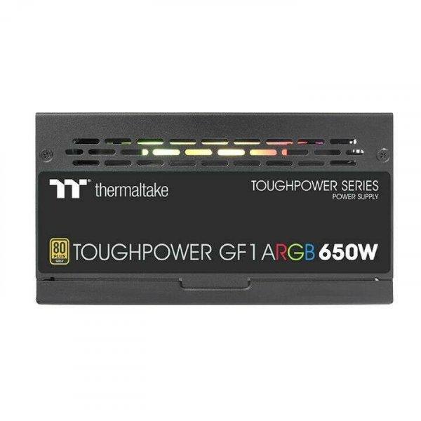 Thermaltake Toughpower GF1 ARGB 650W ATX 80+ Gold moduláris tápegység
