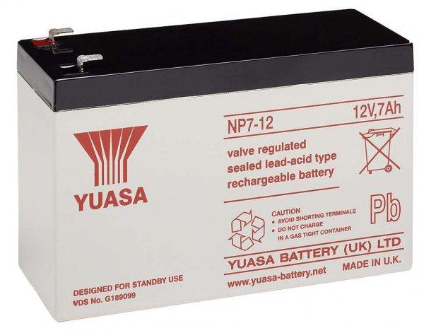 Yuasa NP7-12 akkumulátor (12V / 7Ah)