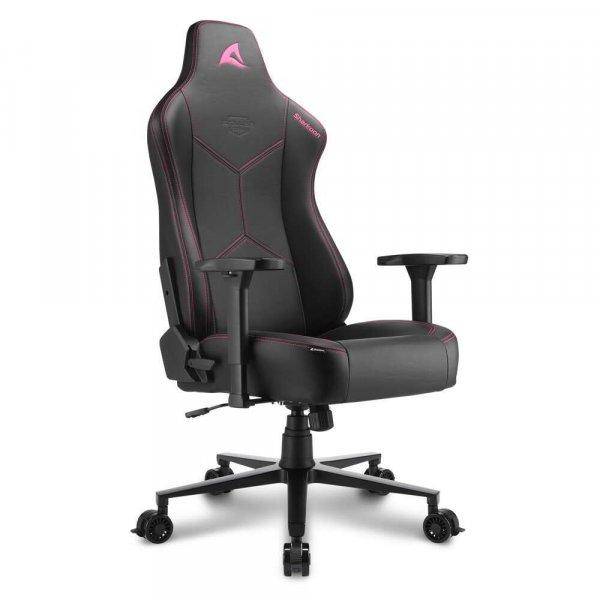 Sharkoon SKILLER SGS30 Gamer szék - Fekete/Rózsaszín