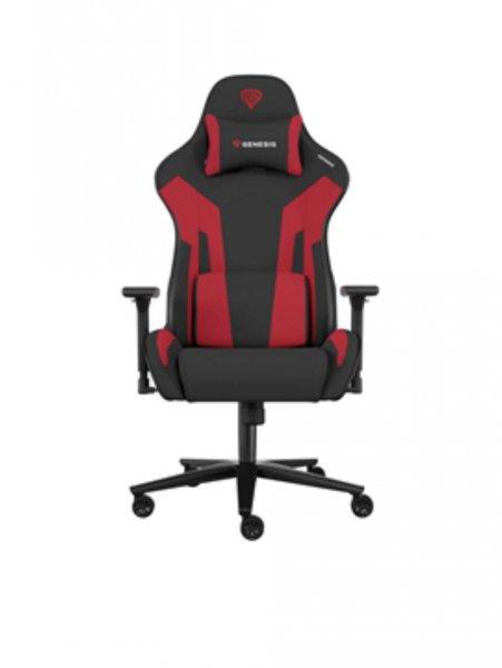 Genesis Nitro 720 Eco bőr Gamer szék - Fekete/Piros