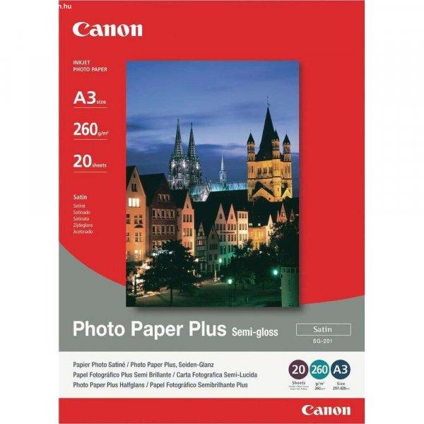 Canon SG-201 260g A3 20db Félfényes Fotópapír 1686B026