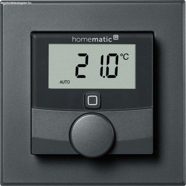 Homematic IP HmIP-WTH-A Fali termosztát + Páratartalom érzékelő - Antracit
