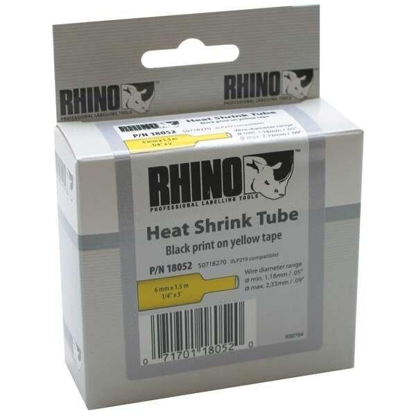 DYMO RhinoPRO Heat shrink tubes címkéző szalag D1