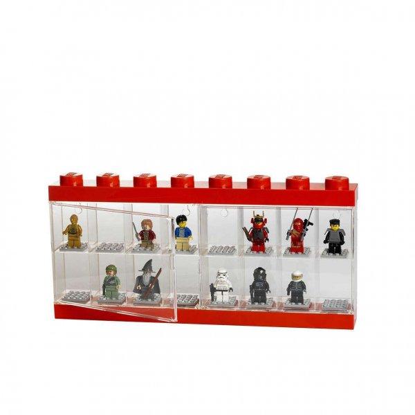 LEGO 40660001 Minifigurákat tároló panel - Piros