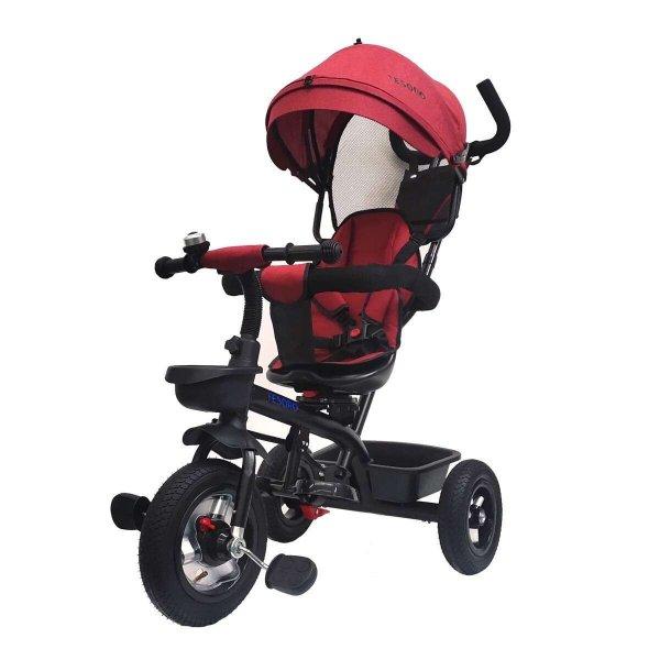 Tesoro Baby B-10 tricikli - Fekete/Piros
