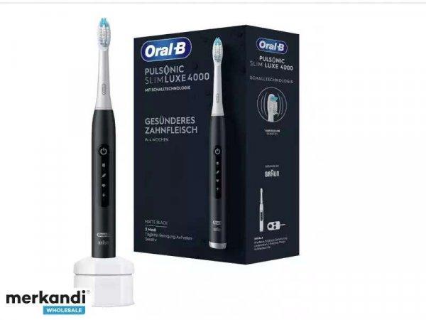 Oral-B Pulsonic Slim Luxe 4000 Szónikus fogkefe - Fekete
