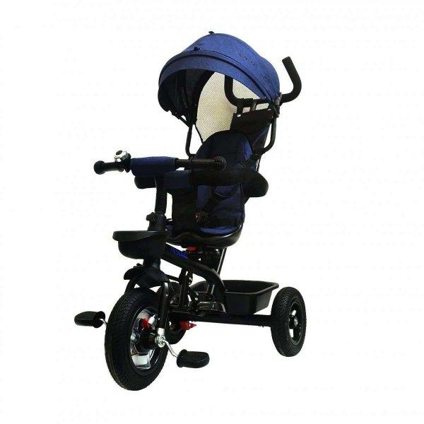 Tesoro Baby B-10 tricikli - Fekete/Tengerészkék