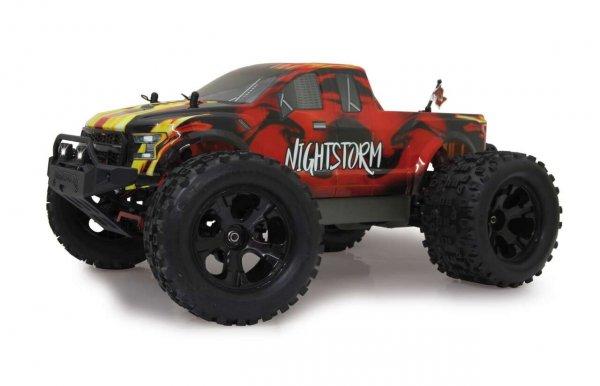 Jamara Nightstorm Monstertruck BL 4WD távirányítós autó (1:10) -
Fekete/Narancs