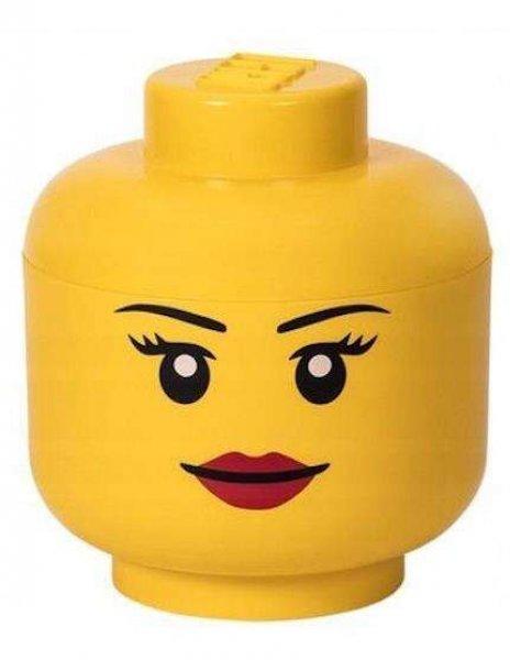 Lego 40321725 Tárolódoboz - Lány fej (L)