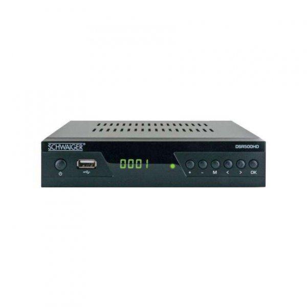 Schwaiger DSR500HD DVB-S2 HD Set-Top box vevőegység