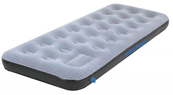 High Peak Comfort Plus Egyszemélyes felfújható matrac - Szürke/Kék
