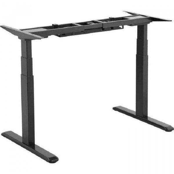 Icy Box IB-EW205B-T Elektromosan állítható magasságú asztalkeret - Fekete