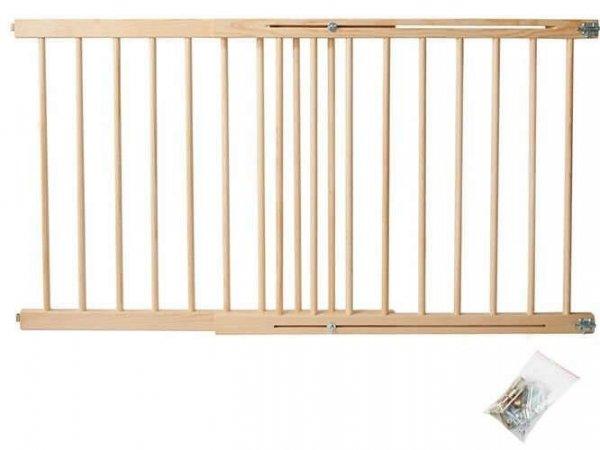 Biztonsági kapu, lépcsővédő kerítés, 72-122 cm