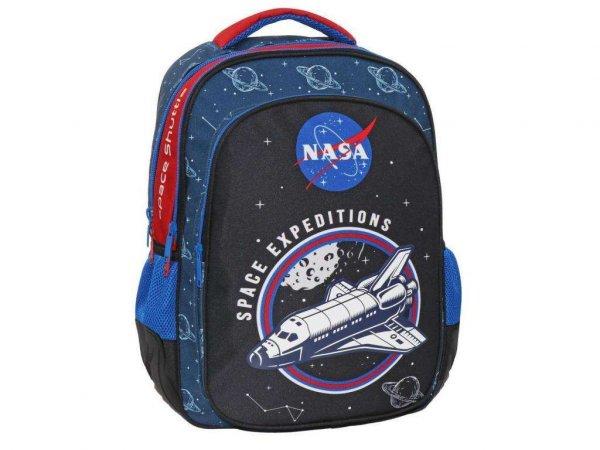 NASA Space Expeditions háromrekeszes iskolatáska, hátizsák 33x18x43cm